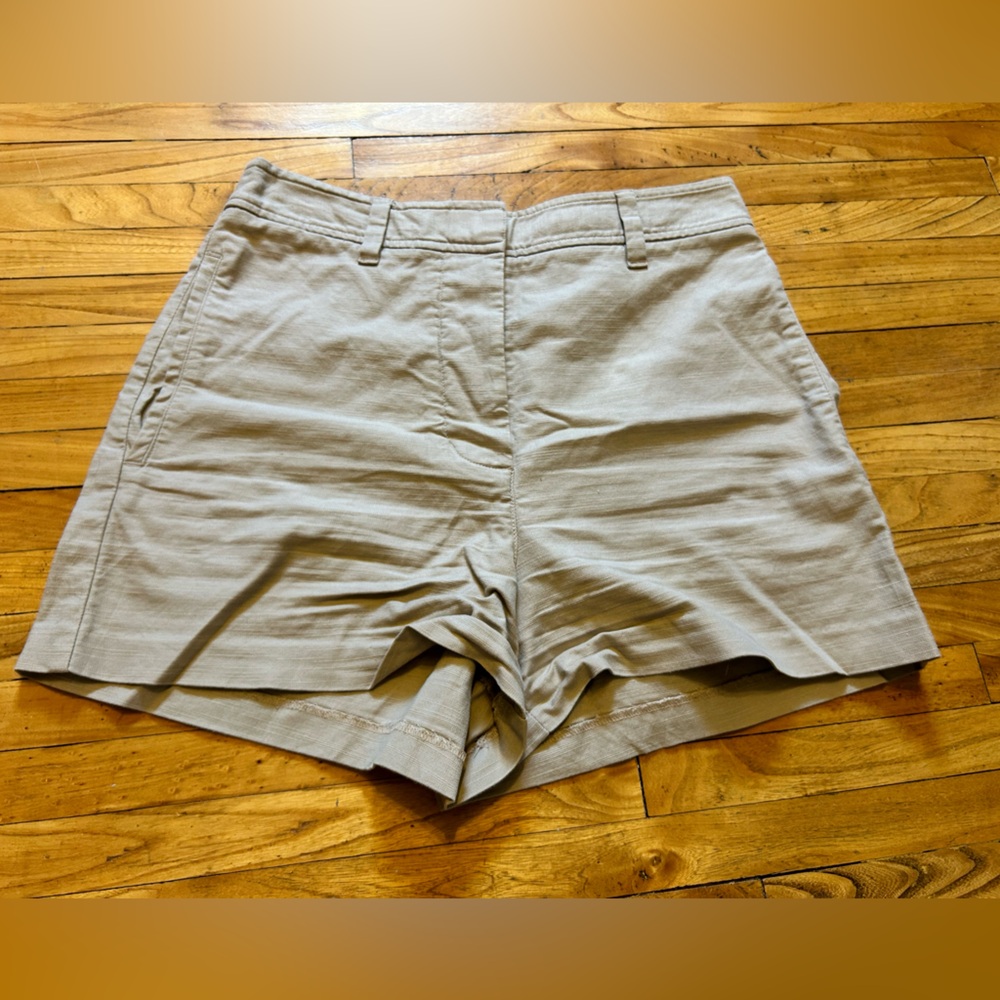 Wilfred High Waisted Linen Blend Shorts - 8